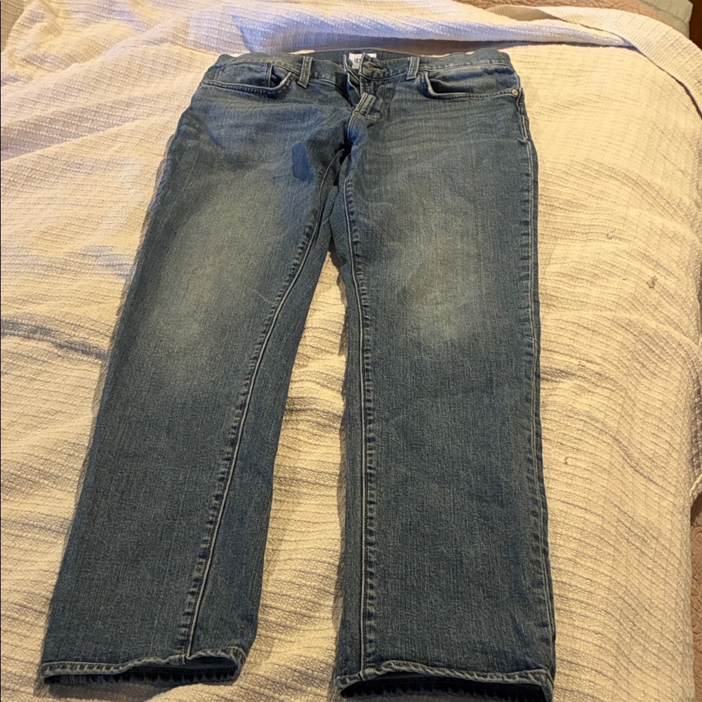 Hudson Jeans Men's Straight Fit in Denim Blue